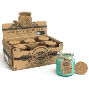 Świeczka Sojowa - Jabłko, Cynamon1